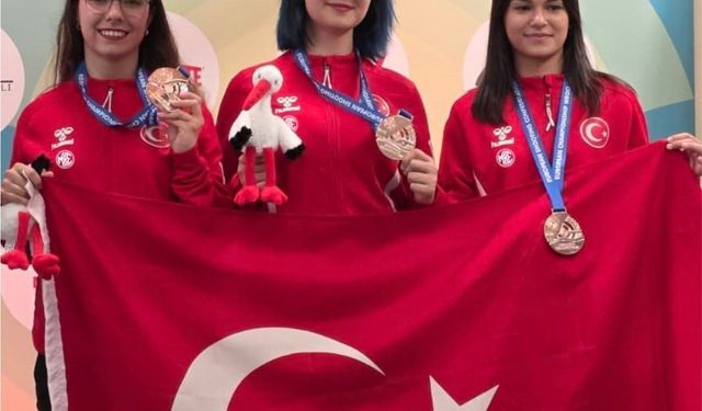 U23 Avrupa Şampiyonası'nda Havalı Tüfek Kadın ve Erkek Takımlarından bronz madalya