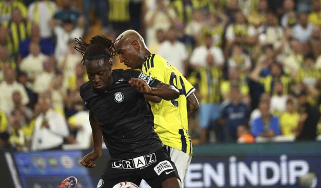 UEFA Şampiyonlar Ligi: Fenerbahçe: 2 - Sturm Graz: 0 (Maç sonucu)