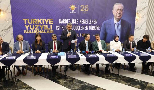 AK Parti Genel Başkan Yardımcısı Prof. Dr. Zorlu: 'Türkpol teşkilatlanma modeli üzerinde çalışıyoruz'
