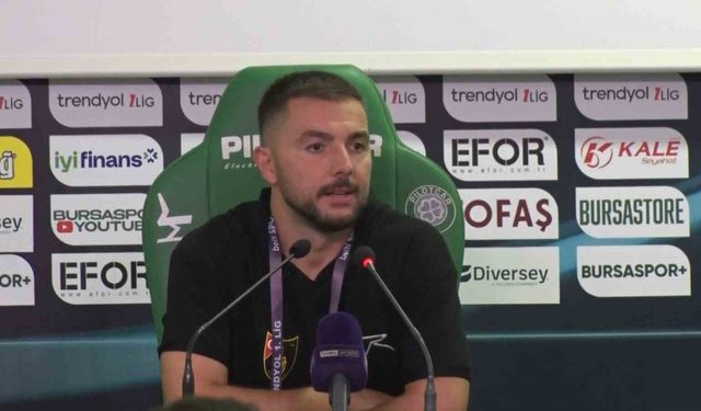 Bursaspor - İstanbulspor maçının ardından