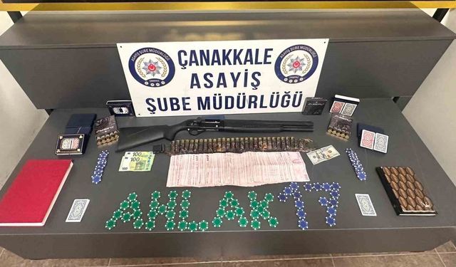Çanakkale'de huzur uygulamaları: 4 şüpheli tutuklandı