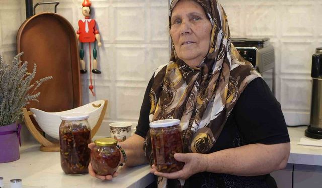 Çöpe giden fıstık kabuğundan reçel üretti
