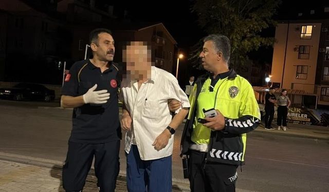 Direksiyon başında kalp krizi geçirdi, polisten yardım istedi