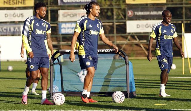 Fenerbahçe, Eyüpspor maçı hazırlıklarını tamamladı