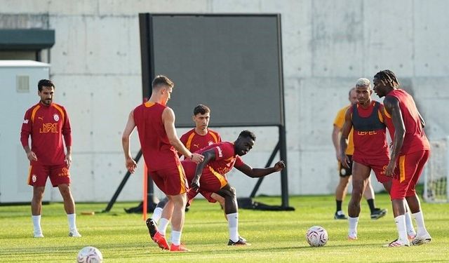 Galatasaray, Başakşehir maçının hazırlıklarını tamamladı