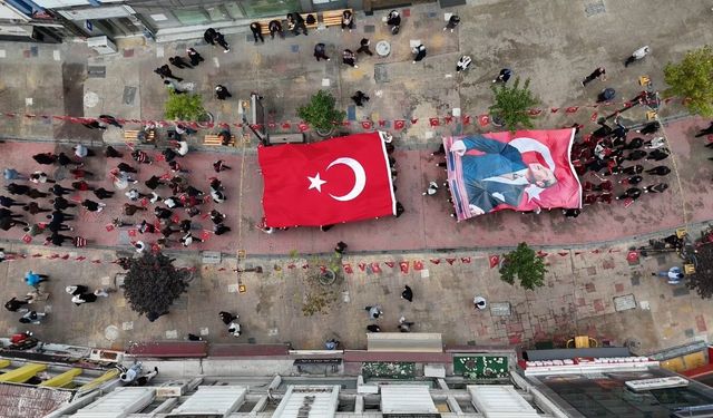 'Kahramanlarla Kardeşlik Yolunda' adım adım yürüdüler