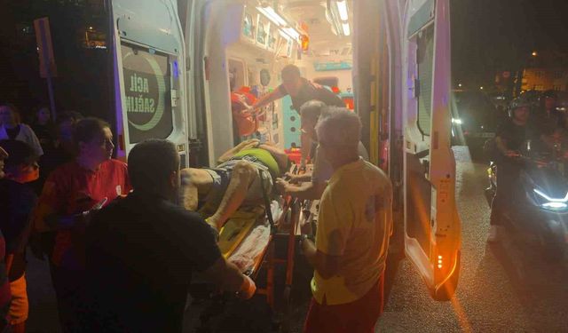 Kontrolden çıkan otomobil takla attı: 1 yaralı