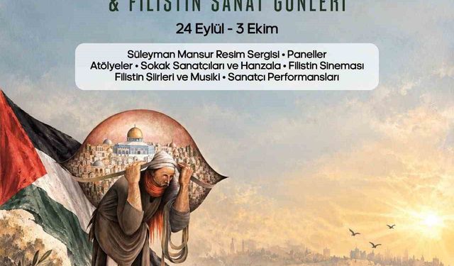 Süleyman Mansur'un 'İşgal ve Direniş Sanatı' sergisi Fatih'te sanatseverlerle buluşacak