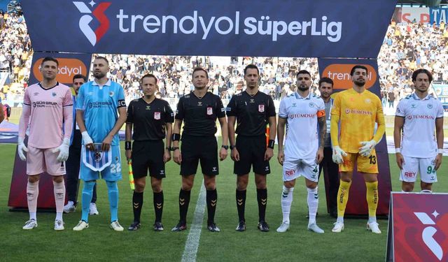 Trendyol Süper Lig: Erzurumspor FK: 1 - Konyaspor: 0 (İlk yarı)