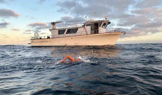 Tuna Tunca, Catalina Kanalı'nı da geçti