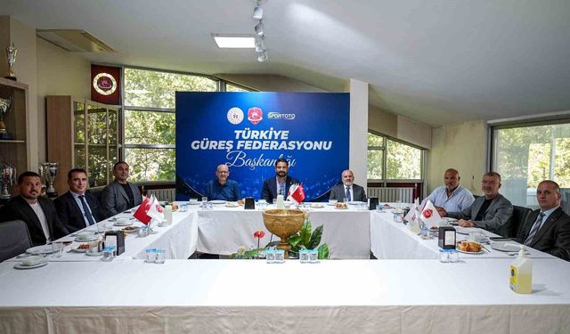 Türkiye Güreş Federasyonu'nda görev dağılımı belli oldu