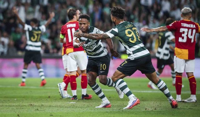 UEFA Şampiyonlar Ligi: Sporting: 3 - Galatasaray: 1