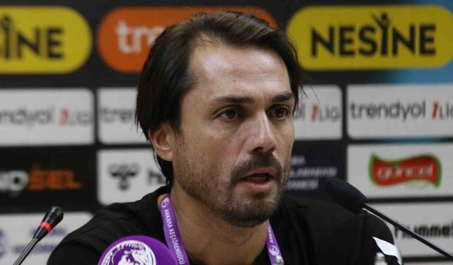 Vedat Kapurtu: 'Kaybettiğimiz 2 puana üzülüyoruz'