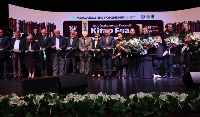 16. Kocaeli Kitap Fuarı kapılarını ziyaretçilere açıyor