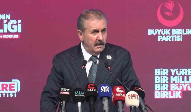 BBP Lideri Destici: 'Hayat pahalılığı karşısında vatandaşımızın yaşadığı sıkıntının farkındayız'