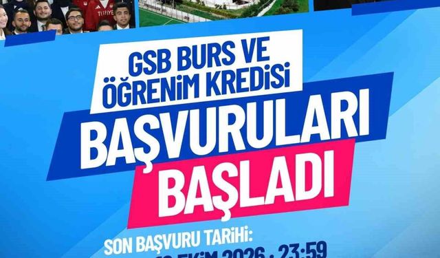 Burs ve öğrenim kredisi başvuruları başladı