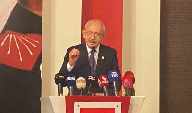 CHP Genel Başkanı Kılıçdaroğlu: 'Eğer iş yerinde bir genç kaza geçiriyorsa, onun hakkı teslim edilmiyorsa bir sorun var demektir'