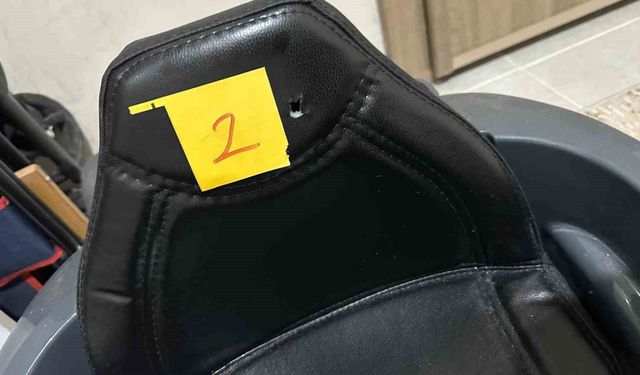 Facianın eşiğinden dönüldü: Rastgele açılan ateş pencereden girerek çocuğun akülü aracına isabet etti