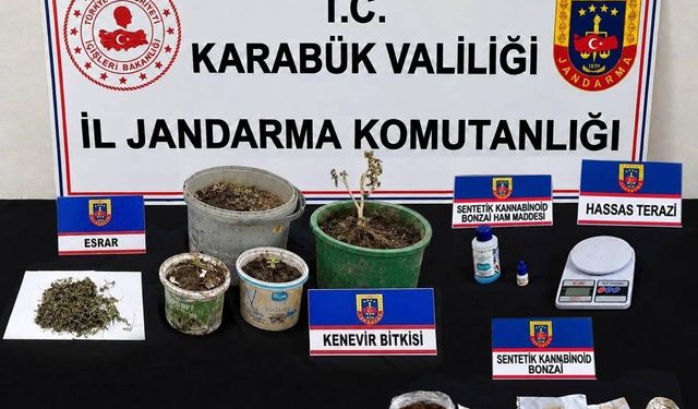 Jandarmadan uyuşturucu operasyonu
