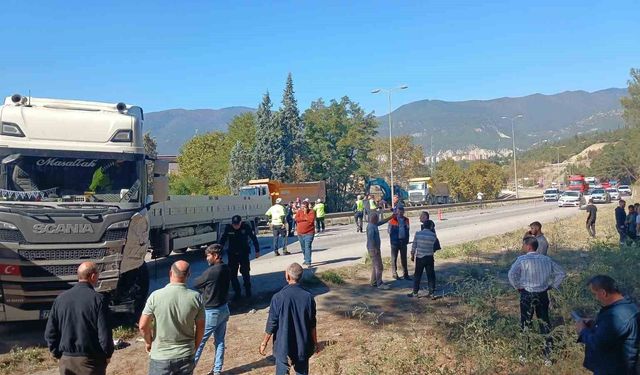 Karabük'te zincirleme kazada 1 kişi yaralandı