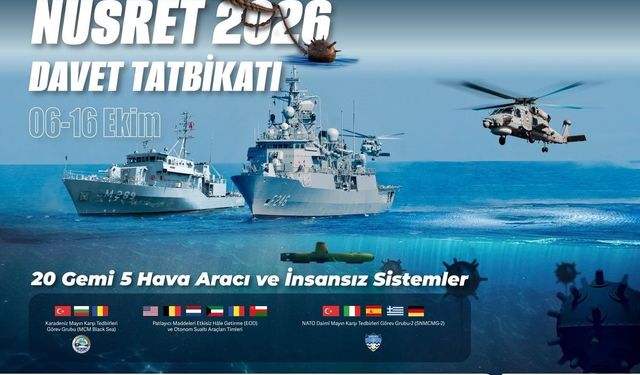 Nusret-2026 Davet Tatbikatı 6 Ekim'de başlayacak