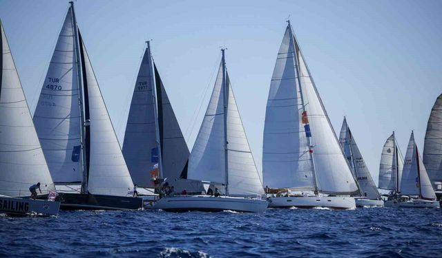 The Bodrum Cup'ta Knidos'tan Ortakent'e yelken heyecanı