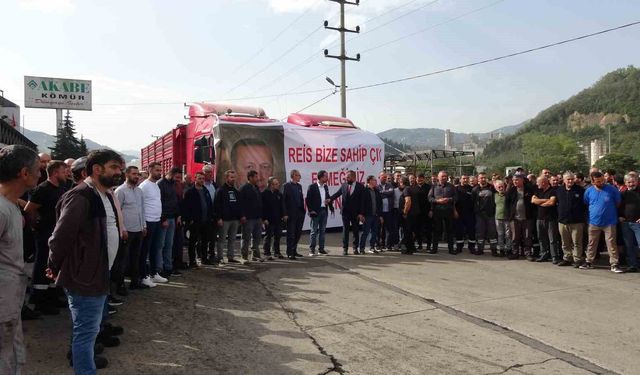 Trabzon'da kömürcülerden çağrı: 'Bize herhangi bir yer gösterilmedi'