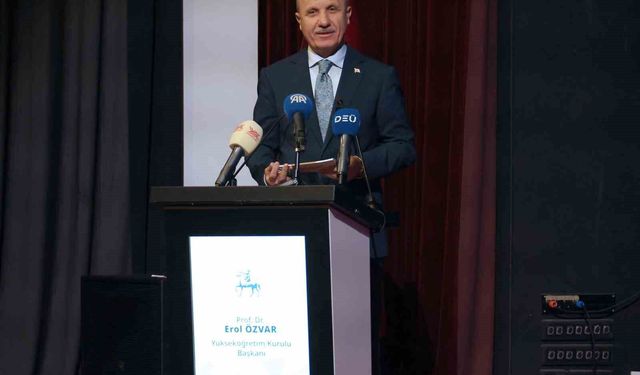 YÖK Başkanı Özvar'dan İzmir'de Terörsüz Türkiye mesajı