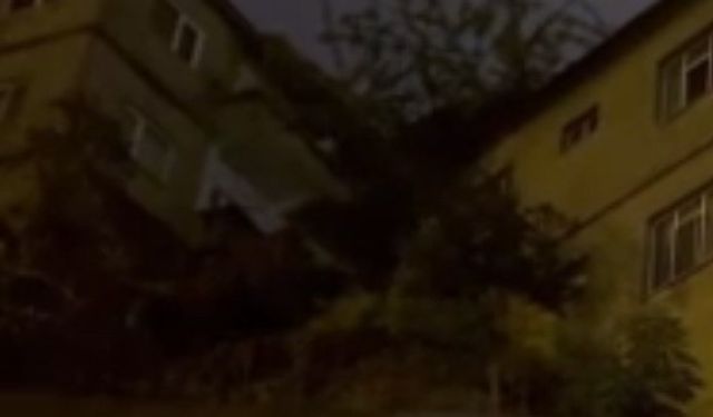 Zonguldak'ta 1 kişinin öldüğü binanın yıkılmadan önceki görüntüleri ortaya çıktı