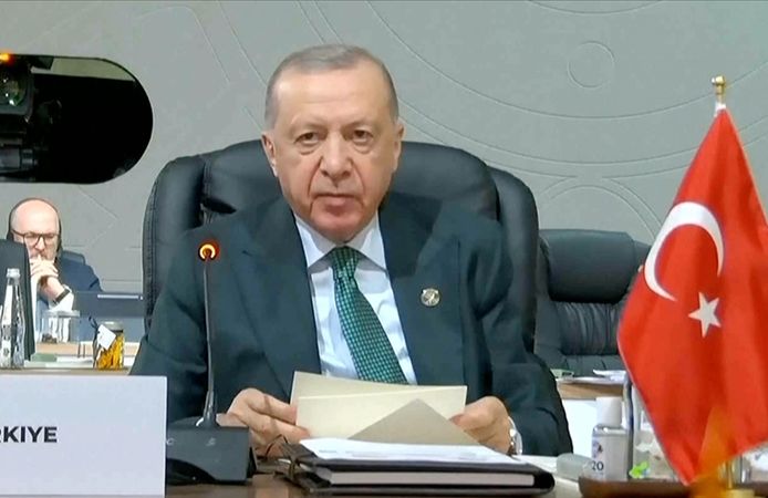 Cumhurbaşkanı Erdoğan: İsrail'in Gazze'de yol açtığı yıkım Filistin'in kalkınma çabalarını 70 yıl geriye götürmüştür