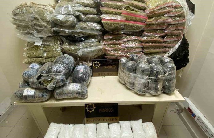 Van'da uyuşturucu operasyonu