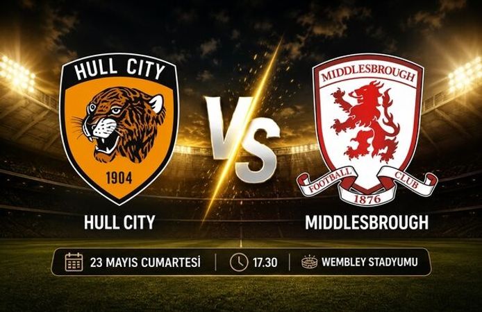 Wembley’de Dev Final! Hull City ile Middlesbrough Premier Lig İçin Karşı Karşıya