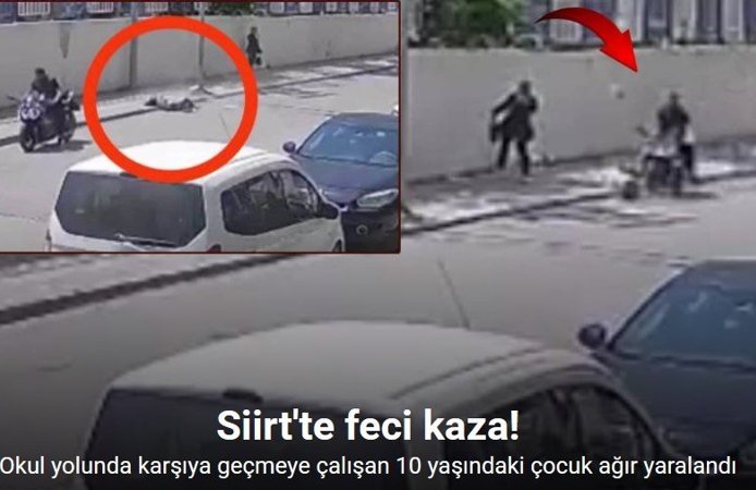 Siirt’te Yürek Yakan Kaza: Küçük Eylül Ağır Yaralı