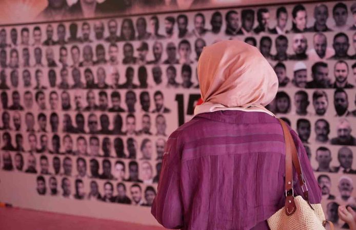 'İrade Bizim, Zafer Bizim' çadırında duygulandıran söz: 'O yolda şehit olmayı çok isterdim'
