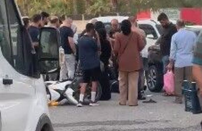 Nusaybin'de Motosiklet ile Otomobil Çarpıştı: Sürücü Yaralandı