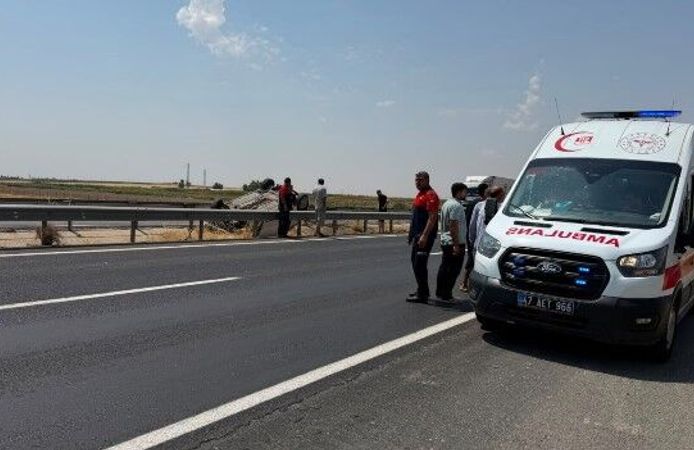 Mardin’de otomobil su kanalına devrildi: 1 yaralı