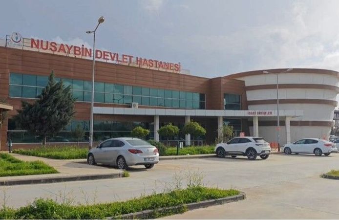 Mardin’de parkta oturan kadının başına mermi isabet etti