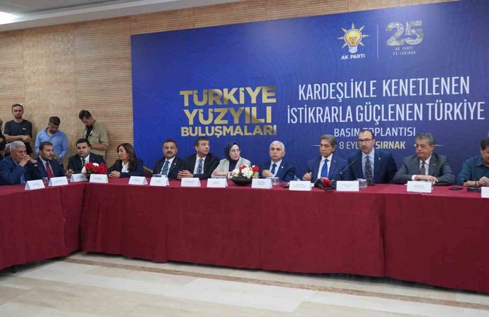 Şırnak'ta 'Terörsüz Türkiye' mesajı: 'Bu hedeften artık dönüşümüz yok'