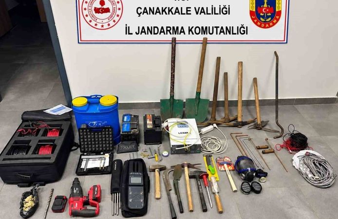 Çanakkale'de jandarmadan 2 kaçakçılık operasyonuna müdahale