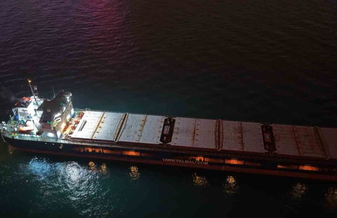 İstanbul Boğazı'nda gemi arızası