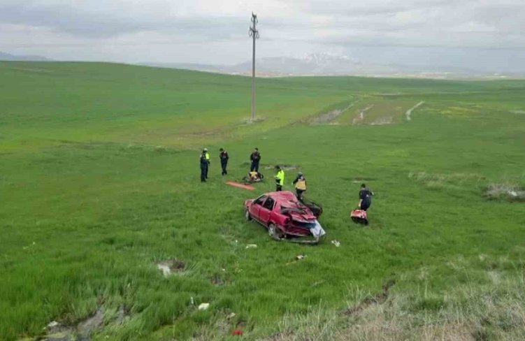 Sivas'ta 86 yaşındaki sürücü kazada hayatını kaybetti