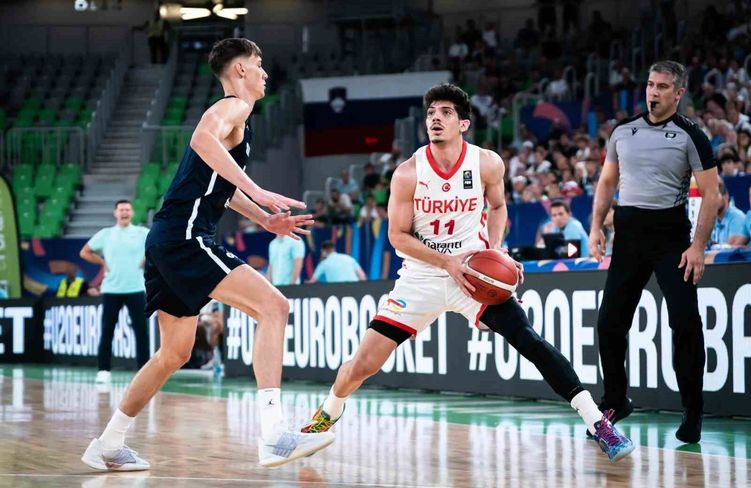 20 Yaş Altı Erkek Milli Basketbol Takımı, Slovenya'ya mağlup oldu