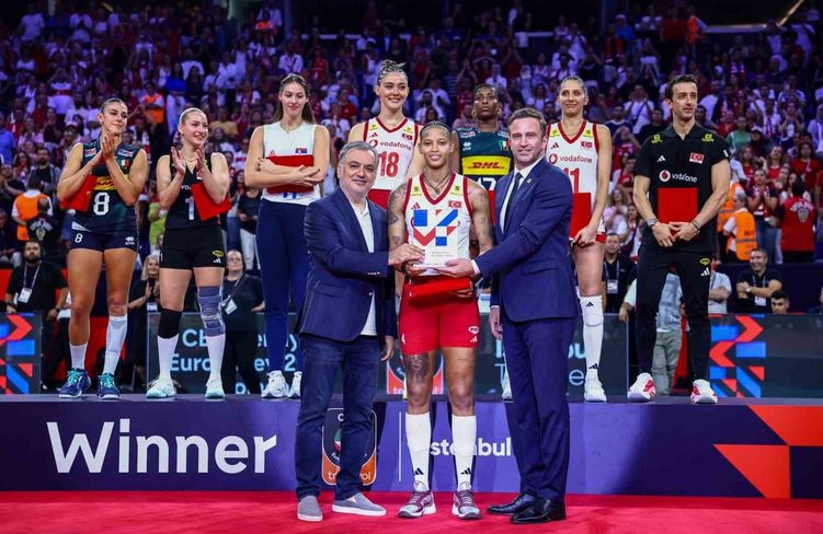 CEV Trendyol EuroVolley Kadınlar Avrupa Voleybol Şampiyonası'nda MVP ödülü sahibini buldu