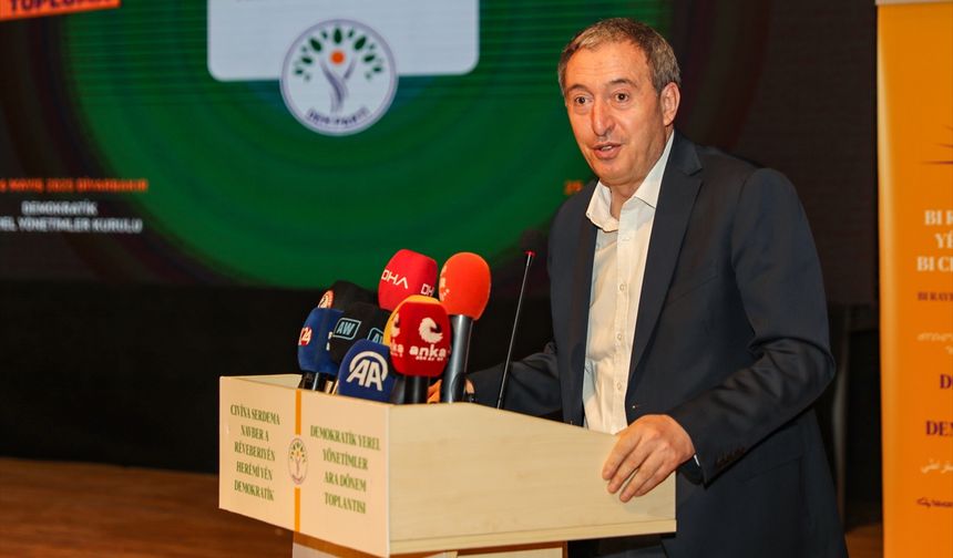 DEM Parti Eş Genel Başkanı Bakırhan, Diyarbakır'da konuştu: