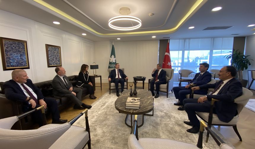 DEM Parti'den Gelecek Partisine ziyaret