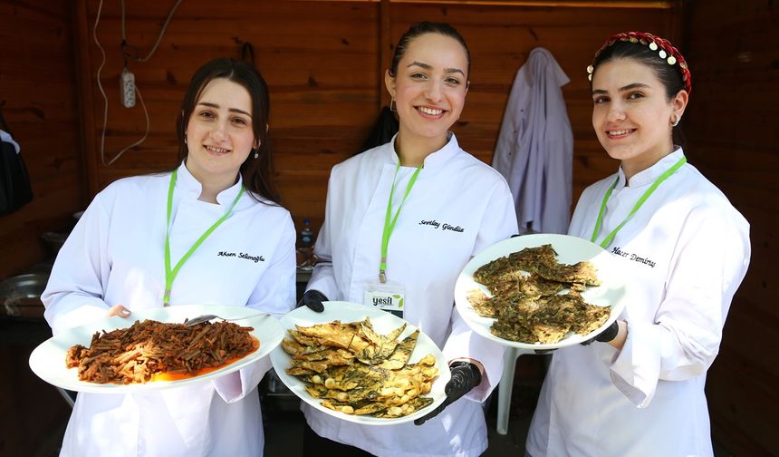 Giresun'un lezzetleri gastronomi festivalinde tanıtıldı