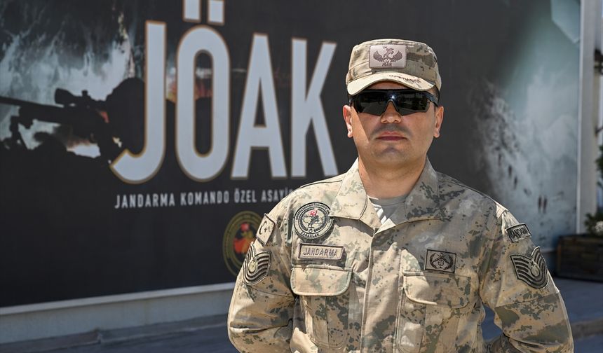 Jandarmanın keskin nişancıları hava, kara ve sudaki hedefleri başarıyla vuruyor
