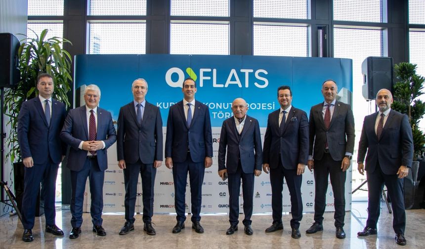MHR GYO'nun sigorta destekli konut projesi QFlats'ın işbirliği töreni gerçekleşti