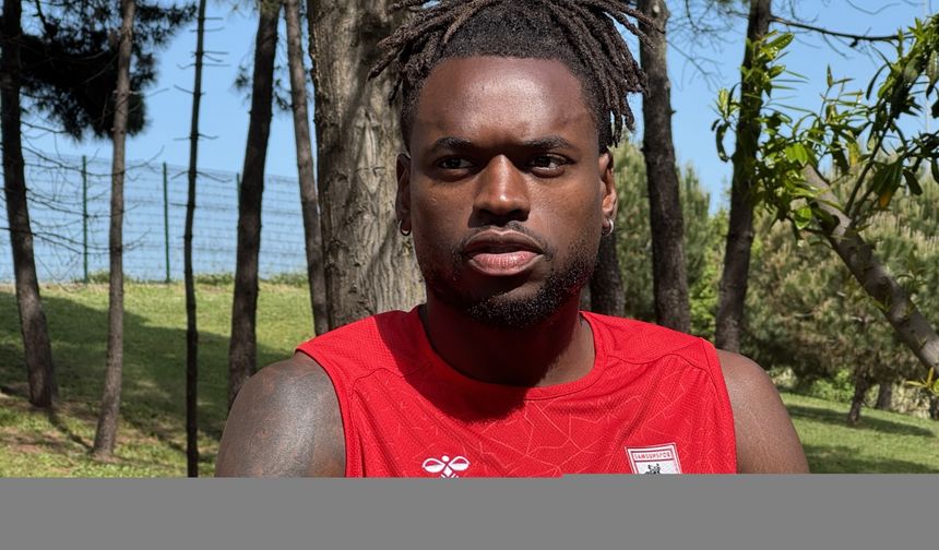 Samsunspor'un Belçikalı golcüsü Dimata'dan Trabzonspor maçı açıklaması: