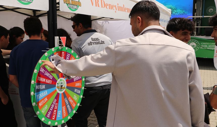 Tekirdağ Namık Kemal Üniversitesi'nde 'Yeşil Kampüs Festivali' düzenlendi